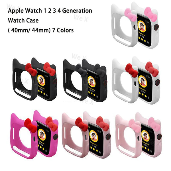 Hello Kitty Silicone Cover For Apple Watch